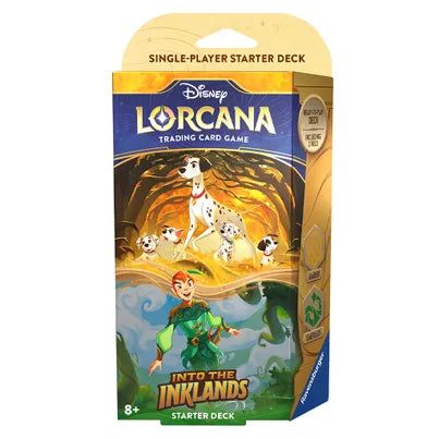 Disney Lorcana: Into the Inklands: Starter Deck Amber/Emerald (English)