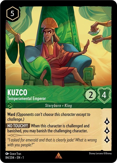Kuzco - Temperamental Emperor - Foil