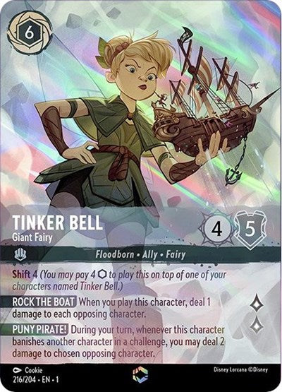 Tinker Bell - Giant Fairy - Enchanted