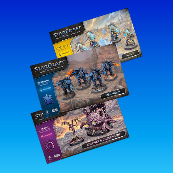 Starcraft miniatures