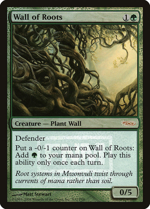 Wall of Roots (Foil)