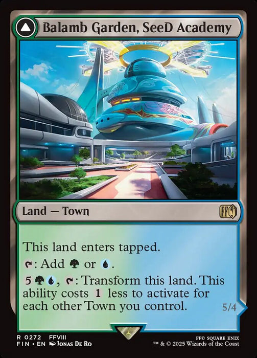 Balamb Garden, SeeD Academy // Balamb Garden, Airborne - Legendary