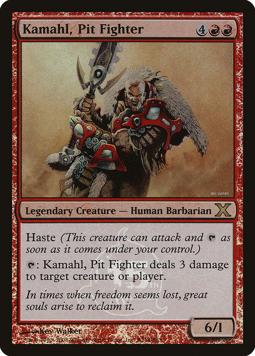 Kamahl, Pit Fighter (Foil)