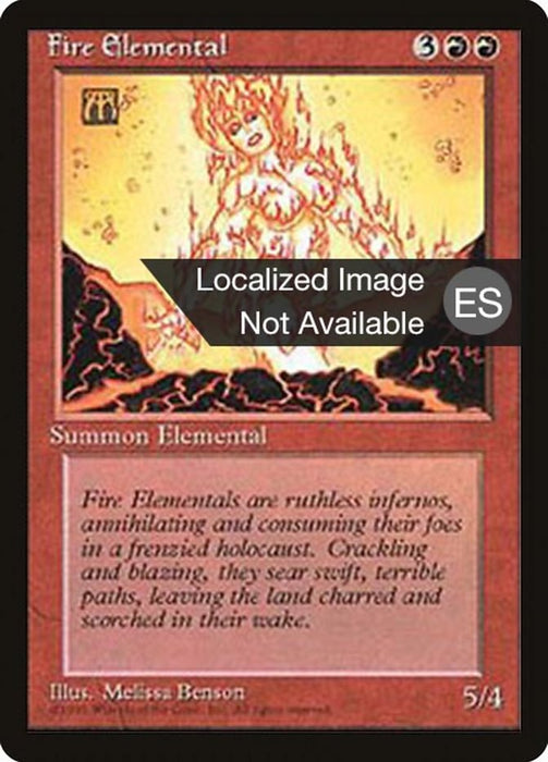 Elemental de fuego - Fire Elemental