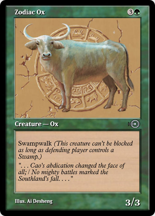 Zodiac Ox (Foil)