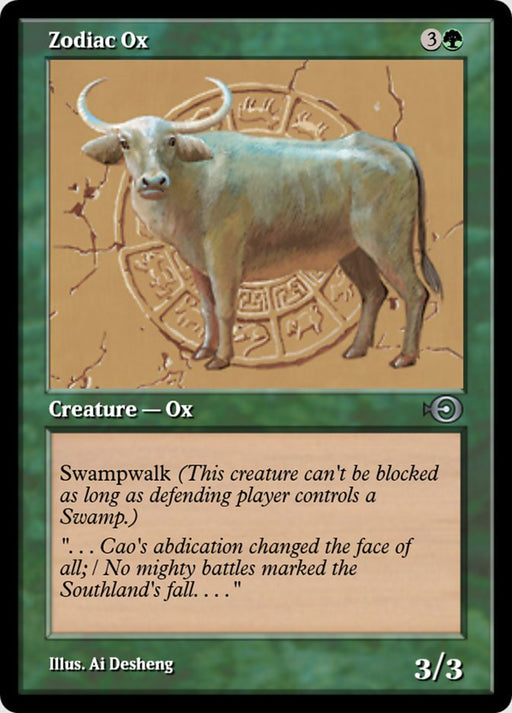 Zodiac Ox (Foil)