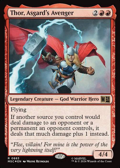 Thor, Asgard's Avenger - Legendary - Surge Foil (Foil)