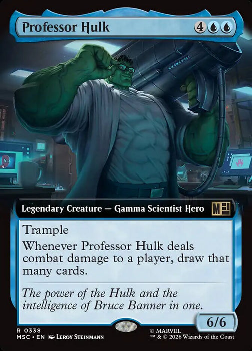 Professor Hulk - Extended Art - Legendary