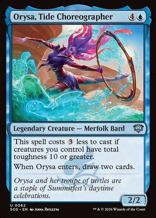 Orysa, Tide Choreographer - Legendary (Foil)