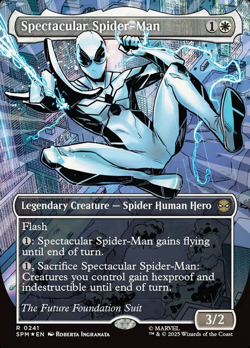 Spectacular Spider-Man - Borderless - Full Art - Inverted - Legendary - Textured (Foil)