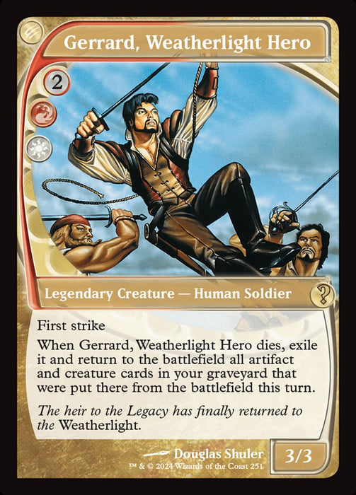 Gerrard, Weatherlight Hero - Legendary (Foil)
