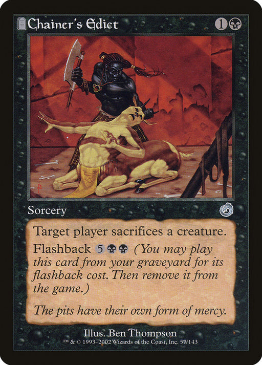 Chainer's Edict - Tombstone