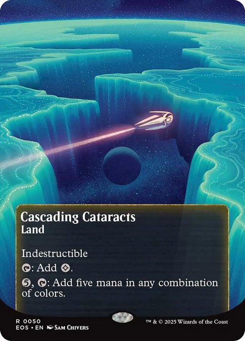 Cascading Cataracts - Borderless - Full Art - Showcase (Foil)