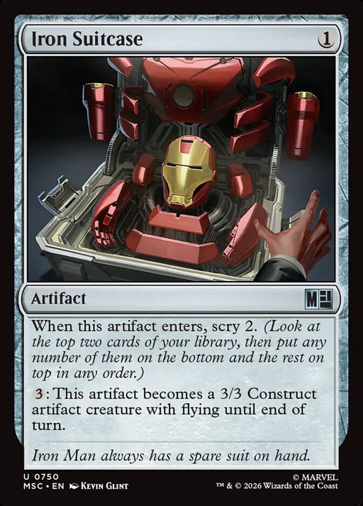 Iron Suitcase (Foil)