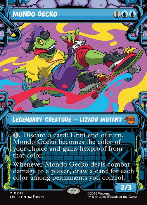 Mondo Gecko - Borderless - Inverted - Legendary - Showcase
