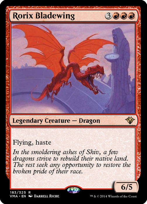 Rorix Bladewing (Foil)