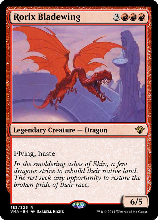 Rorix Bladewing (Foil)