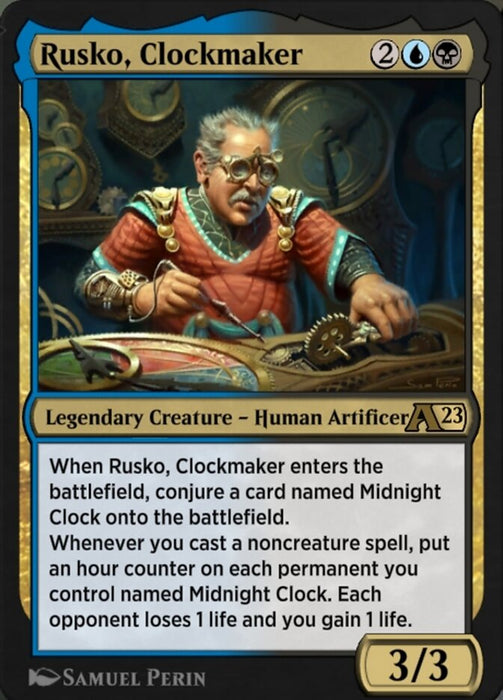 Rusko, Clockmaker - Legendary