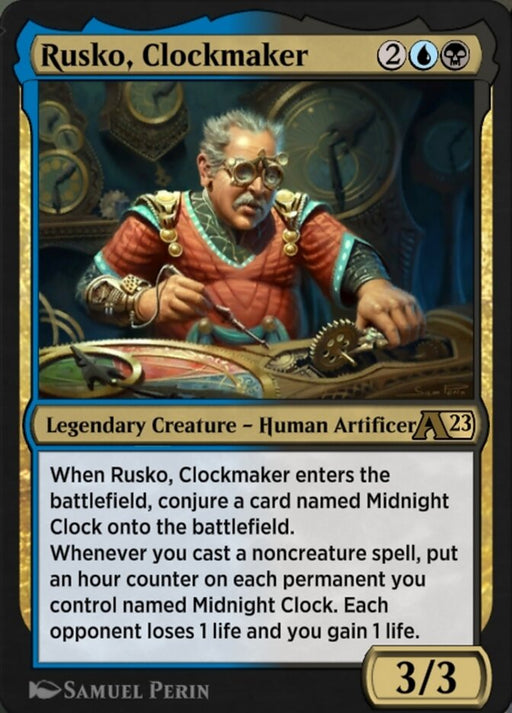 Rusko, Clockmaker - Legendary