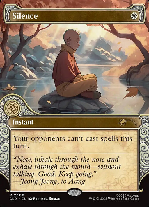 Silence - Borderless - Inverted - Showcase (Foil)