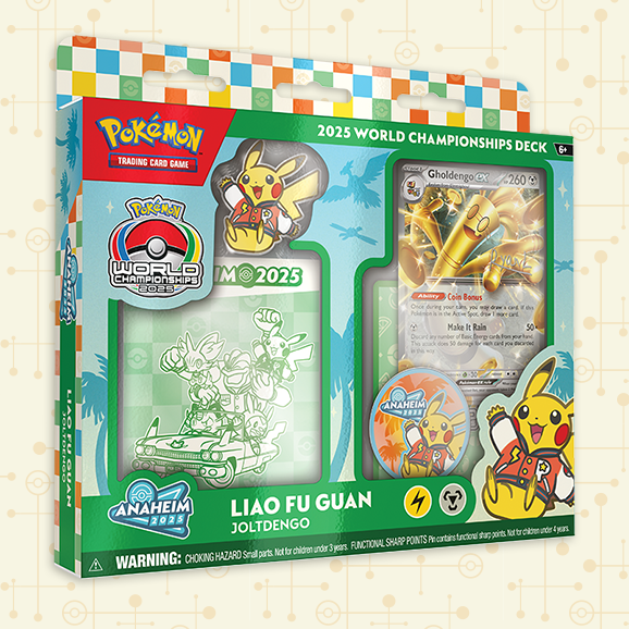 POKEMON WORLD CHAMPIONSHIPS DECK 2025 - Liao Fu Guan - Joltdengo