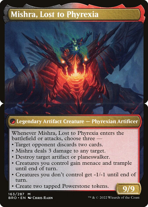 Mishra, Lost to Phyrexia - Legendary (Foil)