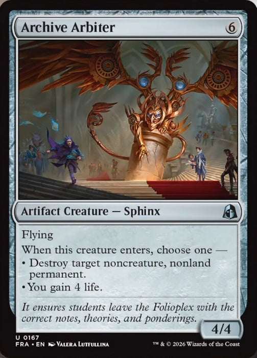Archive Arbiter (Foil)