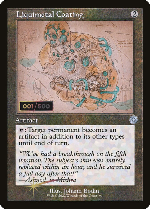 Liquimetal Coating - Retro Frame (Foil)