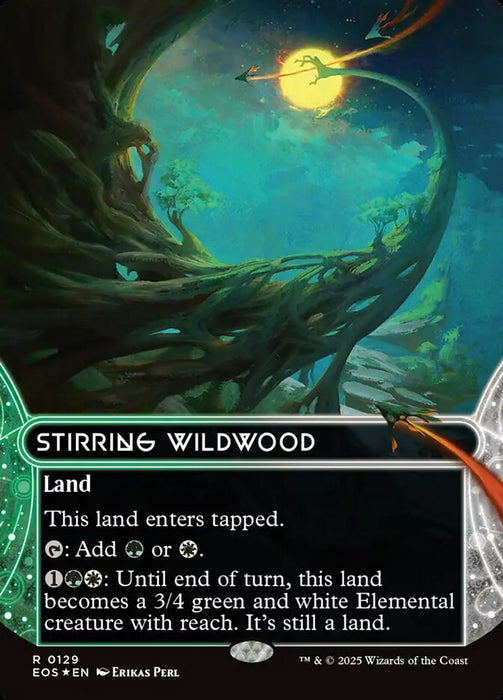 Stirring Wildwood - Borderless (Foil)