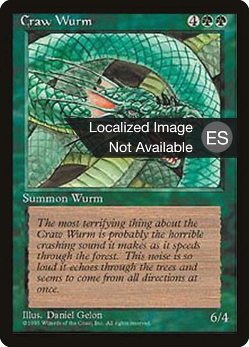 Sierpe Dragón - Craw Wurm