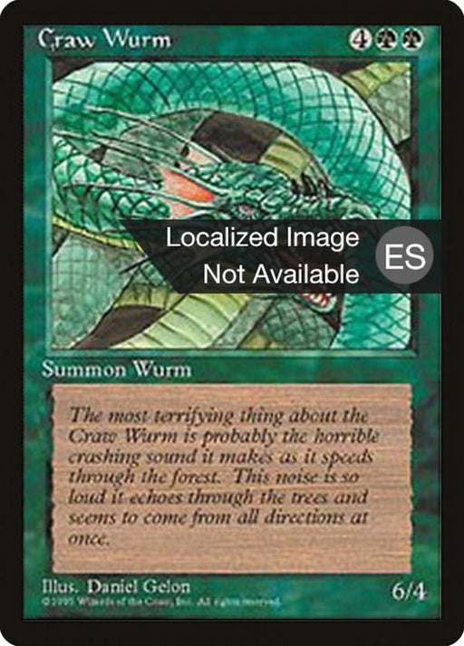 Sierpe Dragón - Craw Wurm