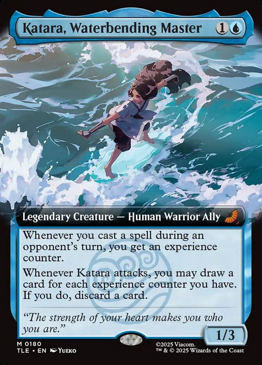 Katara, Waterbending Master - Extended Art - Legendary