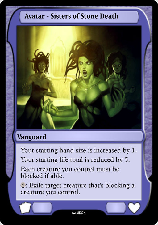 Sisters of Stone Death Avatar (Foil)