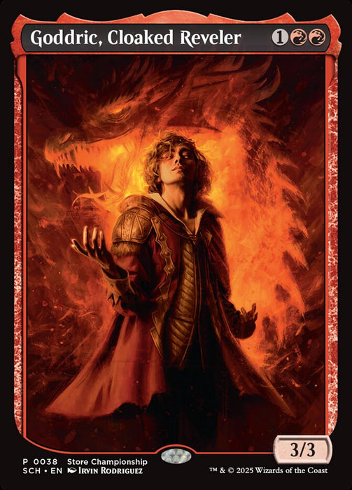 Goddric, Cloaked Reveler - Textless - Full Art - Legendary - Inverted