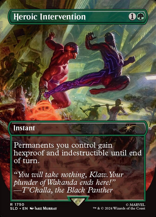 Heroic Intervention - Borderless - Full Art - Inverted