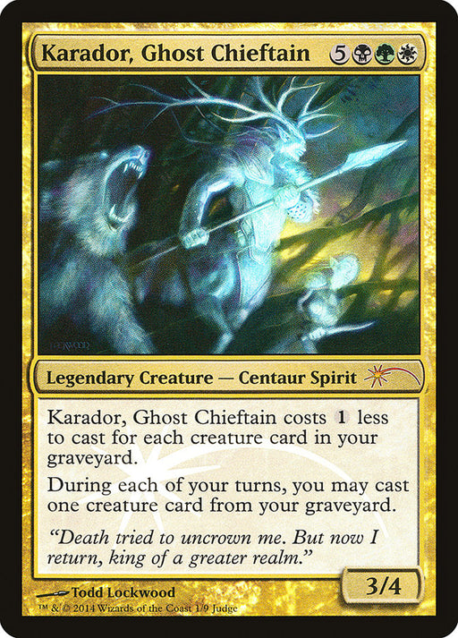 Karador, Ghost Chieftain (Foil)