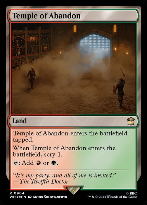 Temple of Abandon - Surge Foil (Foil)