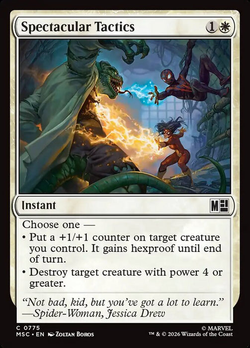 Spectacular Tactics (Foil)