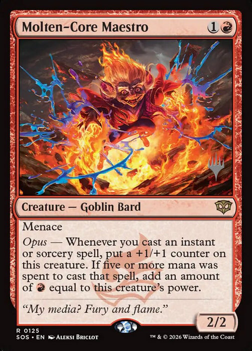 Molten-Core Maestro (Foil)