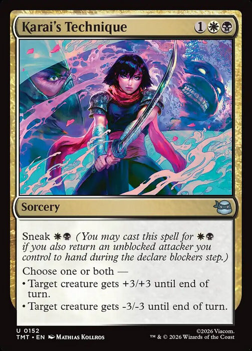 Karai's Technique (Foil)