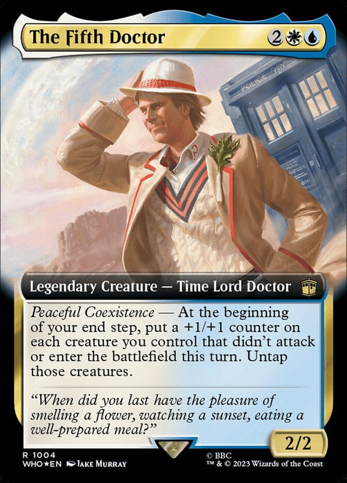 The Fifth Doctor - Extended Art - Legendary - Surge Foil (Foil)