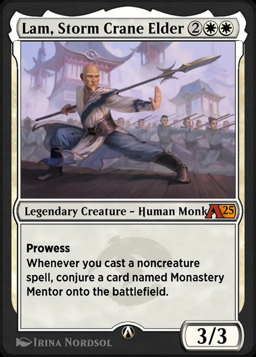 Lam, Storm Crane Elder - Legendary