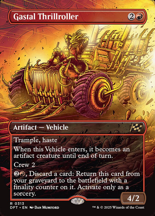 Gastal Thrillroller - Borderless - Inverted