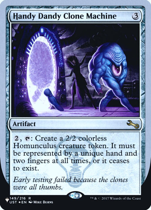 Handy Dandy Clone Machine (Foil)