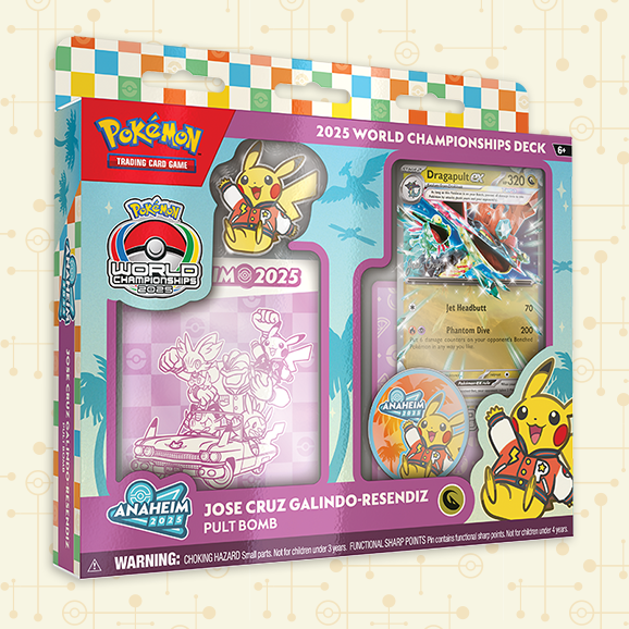 POKEMON WORLD CHAMPIONSHIPS DECK 2025 - Jose Cruz Galindo-Resendiz - Pult Bomb