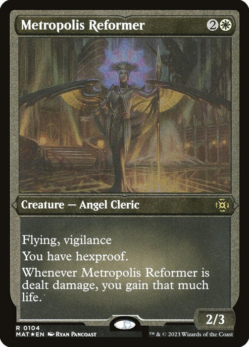 Metropolis Reformer - Etched - Inverted - Etched (Foil)