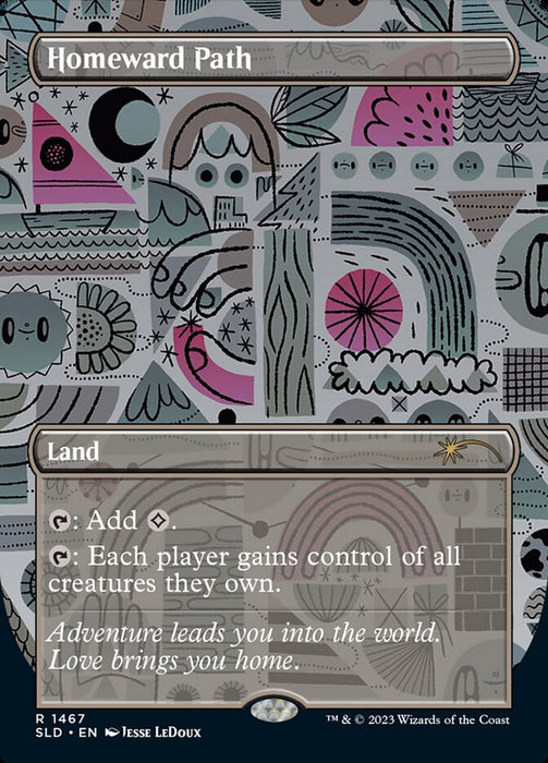 Homeward Path - Borderless - Full Art - Inverted