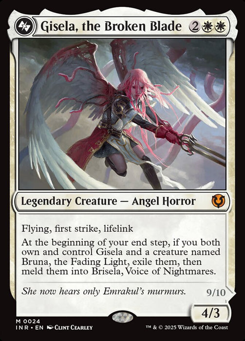Gisela, the Broken Blade // Brisela, Voice of Nightmares - Legendary (Foil)