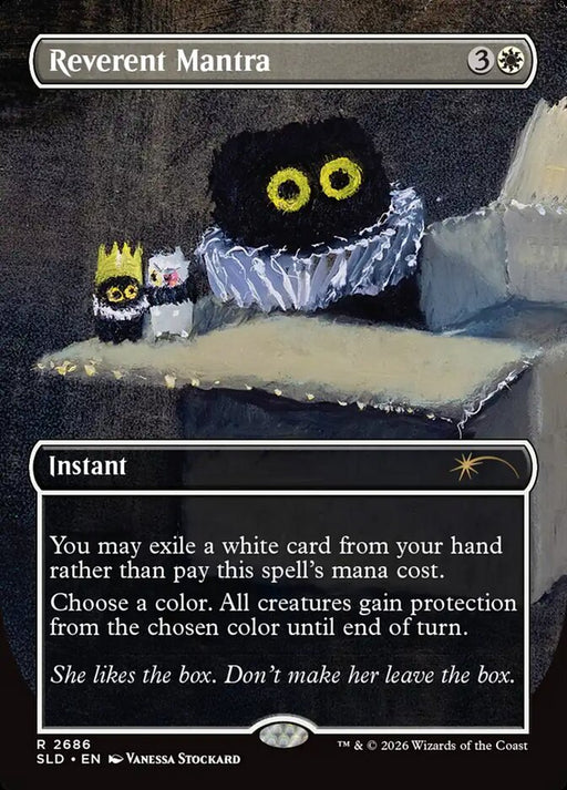 Reverent Mantra - Borderless - Inverted (Foil)