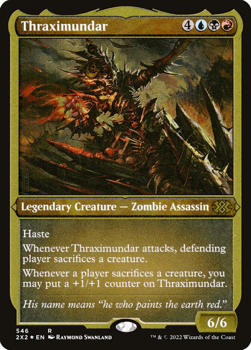 Thraximundar - Etched - Inverted - Legendary - Etched (Foil)